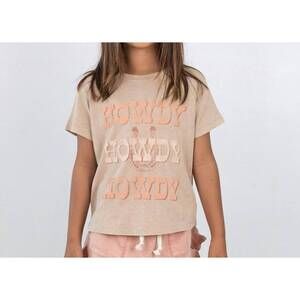 NEW TINY WHALES howdy boxy t-shirt in beige